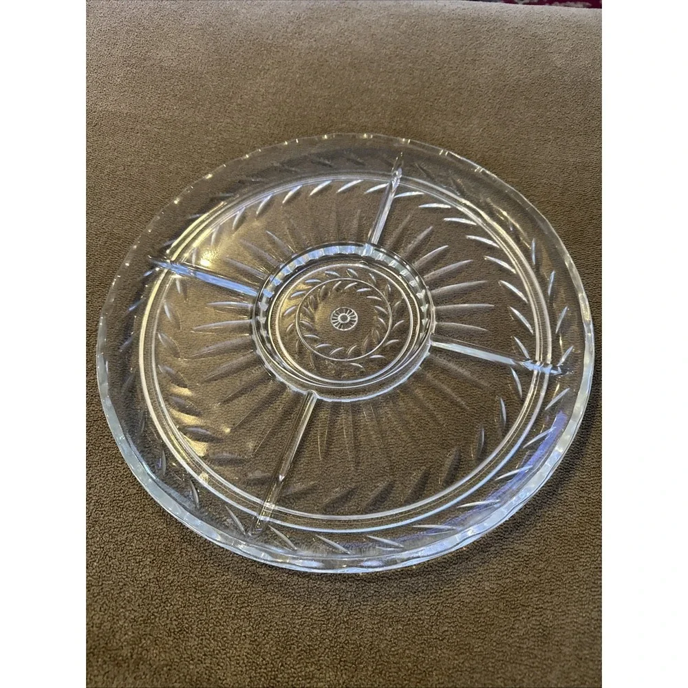 VTG Silver Plated Lazy Susan 15